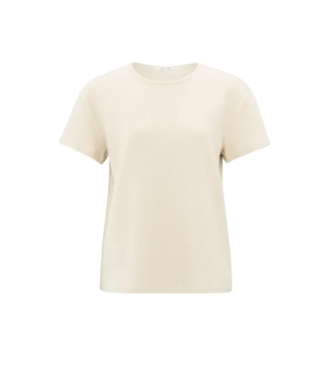 Short sleeve t-shirt in waffle