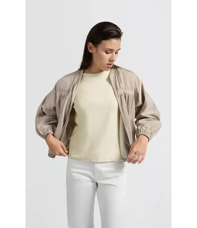 Short sleeve t-shirt in waffle