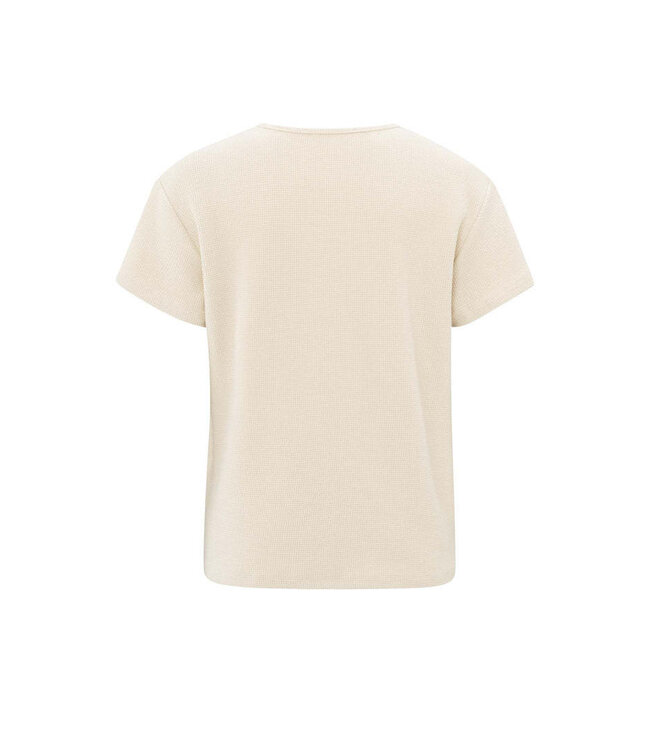 Short sleeve t-shirt in waffle