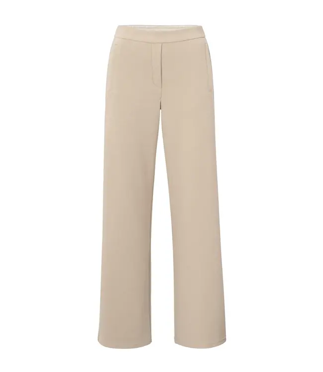 Wide leg trousers with high waist