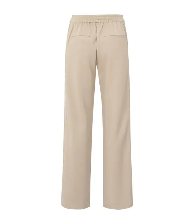 Wide leg trousers with high waist