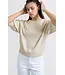 Soft sweater with raglan sleeves