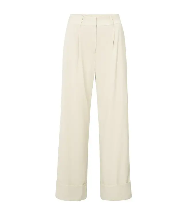 Woven wide leg trousers