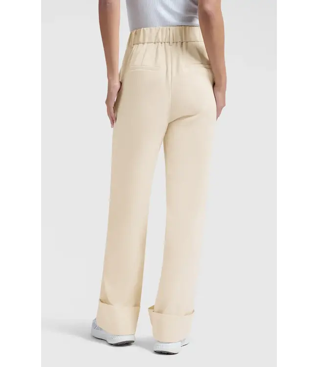 Woven wide leg trousers