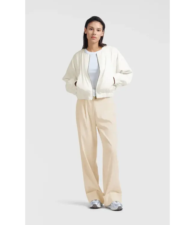 Woven wide leg trousers