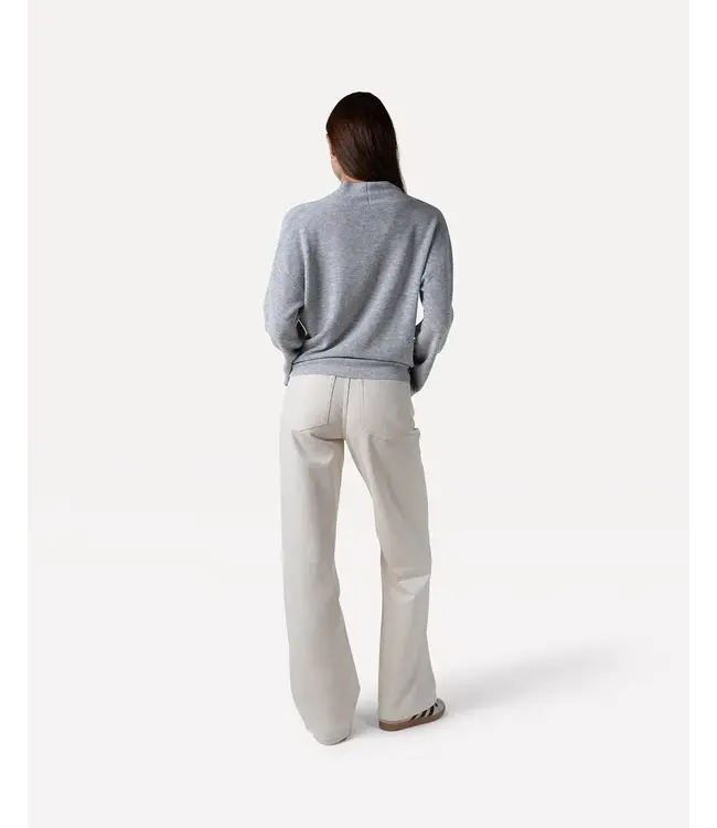 Moore wide denim - naturel