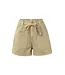 Garment dye woven short - Beige