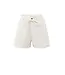 Garment dye woven short - Wit