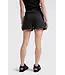 Garment dye woven short - Zwart