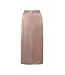 Satin midi skirt
