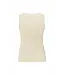 Rib singlet with buttons
