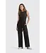 Jersey sleeveless jumpsuit