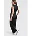 Jersey sleeveless jumpsuit