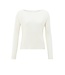 Fine knit with back button detail