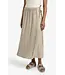 Structured midi skirt with tie
