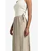 Structured midi skirt with tie