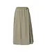 Structured midi skirt with tie