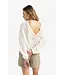 Crinkle top with low back