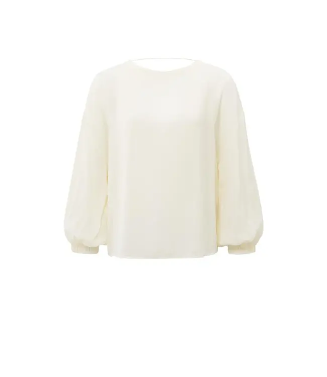 Crinkle top with low back