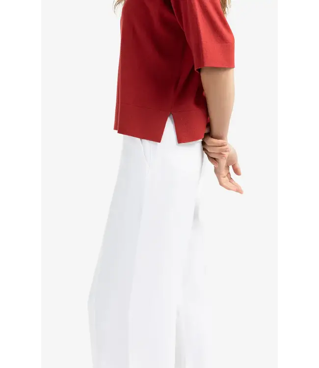 Oversized fine knitted shirt