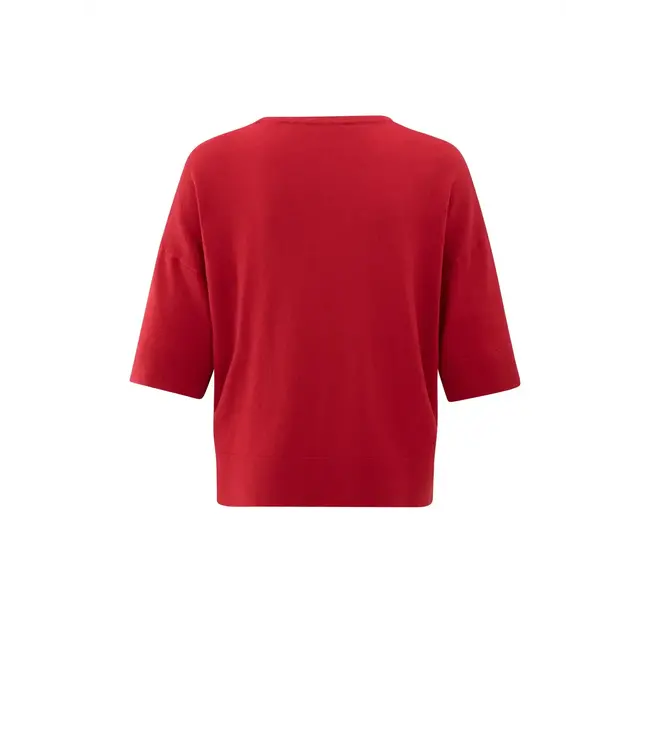 Oversized fine knitted shirt