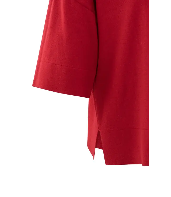 Oversized fine knitted shirt