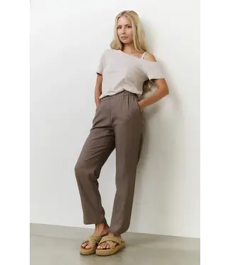 YAYA Woven trousers with elastic waistband