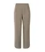 Woven trousers with elastic waistband