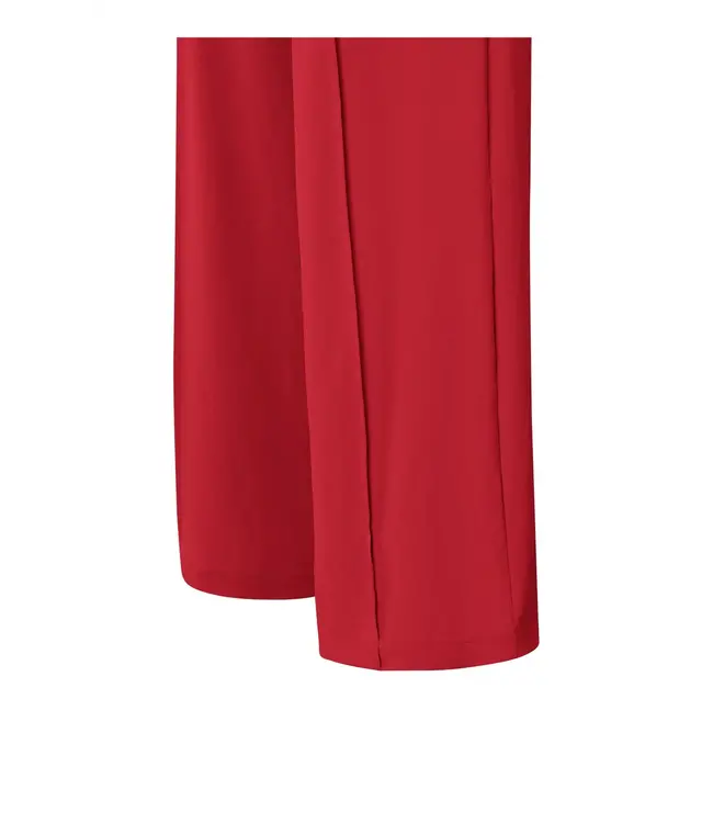 Sleeveless jumpsuit with cord detail