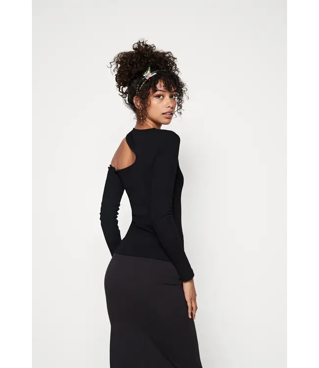 Vicenta longsleeve - Tailleert klein