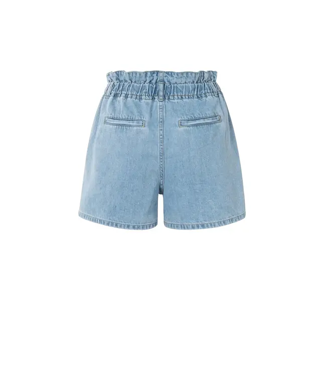 Denim short high waist