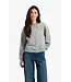 Sweatshirt pleat detail and cord