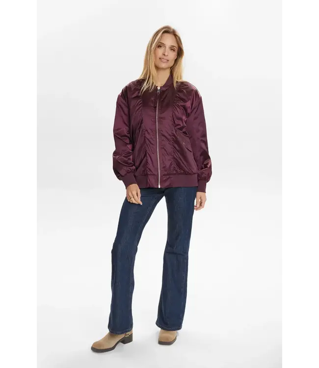 Fria oversize bomber jacket