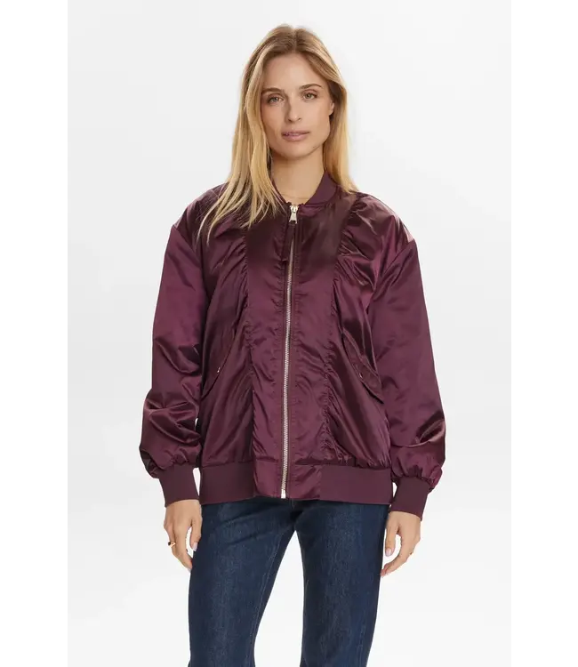 Fria oversize bomber jacket
