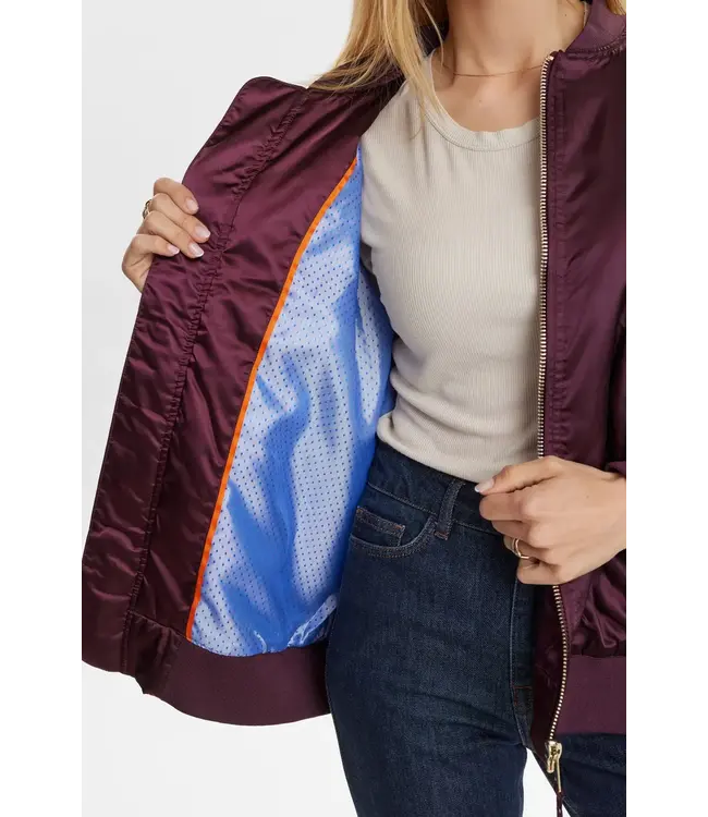 Fria oversize bomber jacket