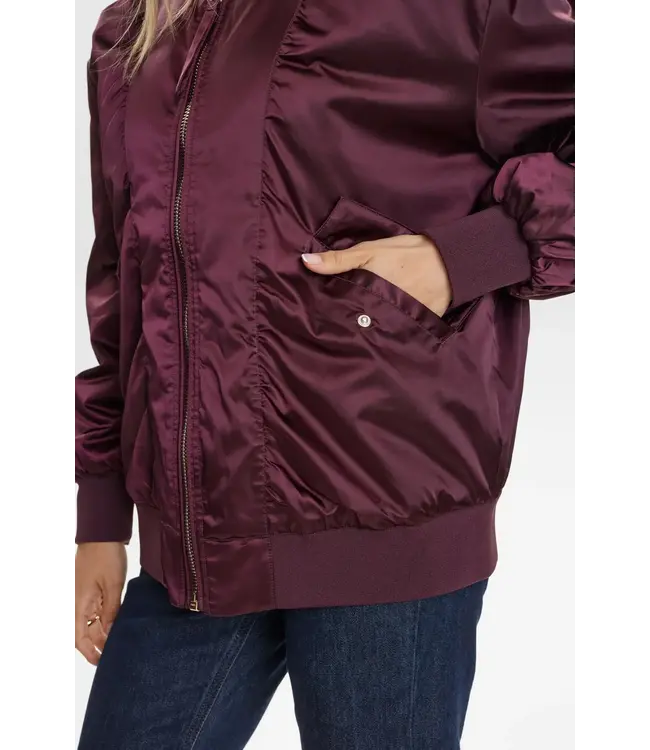 Fria oversize bomber jacket