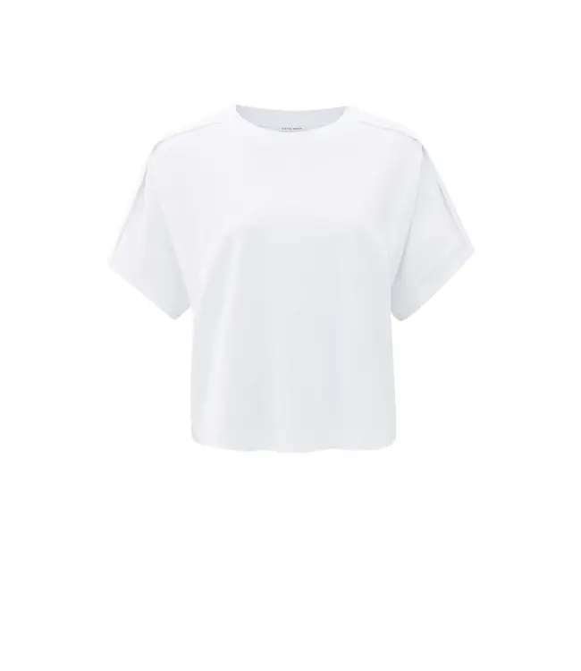 Jersey top with folded details