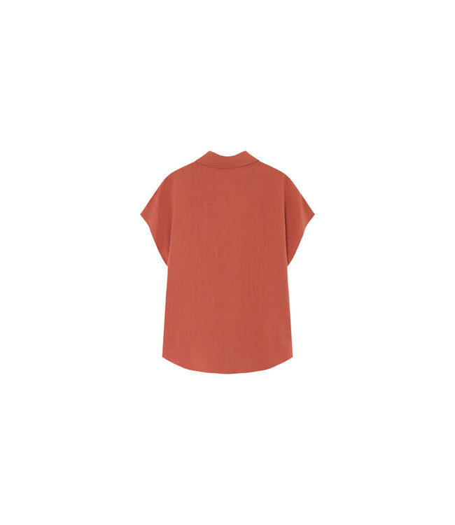 Perez shirt - Terracotta