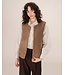 Sinatra vest - taupe