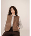 Sinatra vest - taupe