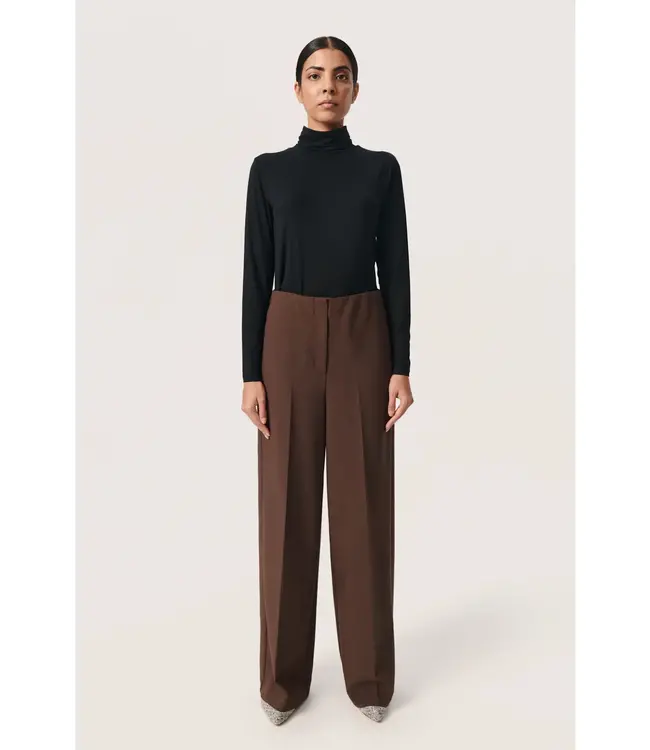 Hanadi rollneck shirt - zwart