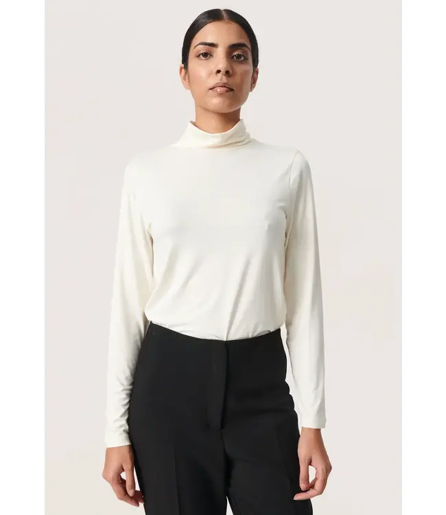 Hanadi rollneck shirt - Wit