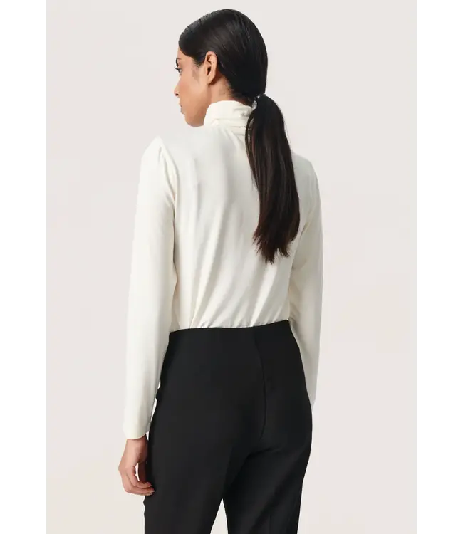 Hanadi rollneck shirt - Wit