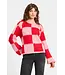 Checks pullover