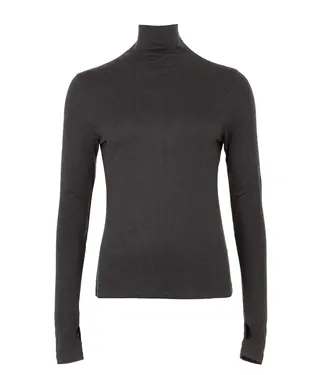 Simple Selma top - Anthracite