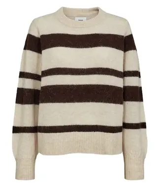 Nümph Riette wide stripe pullover