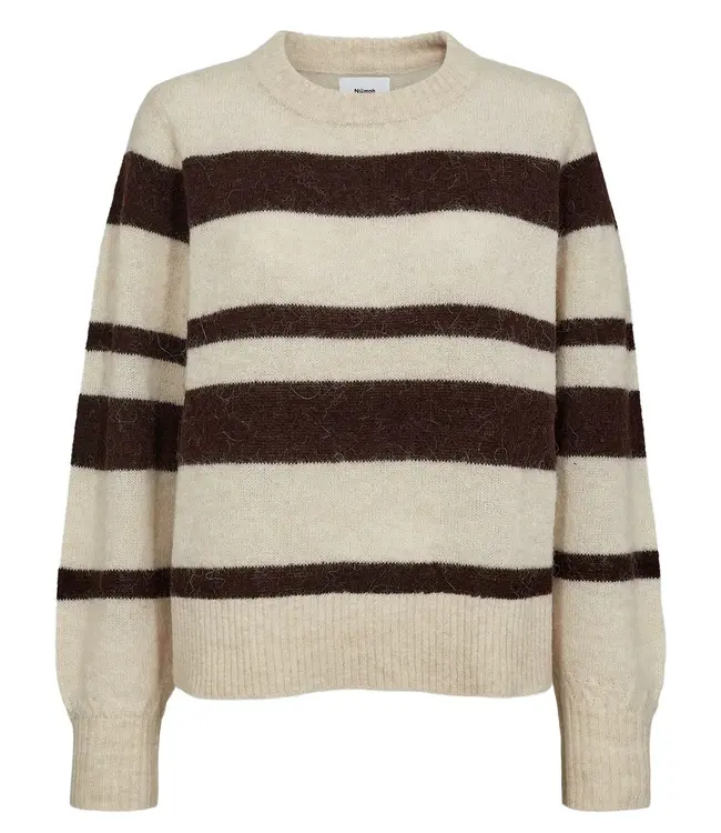 Riette wide stripe pullover