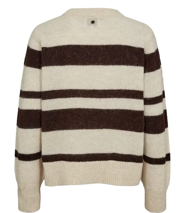 Riette wide stripe pullover