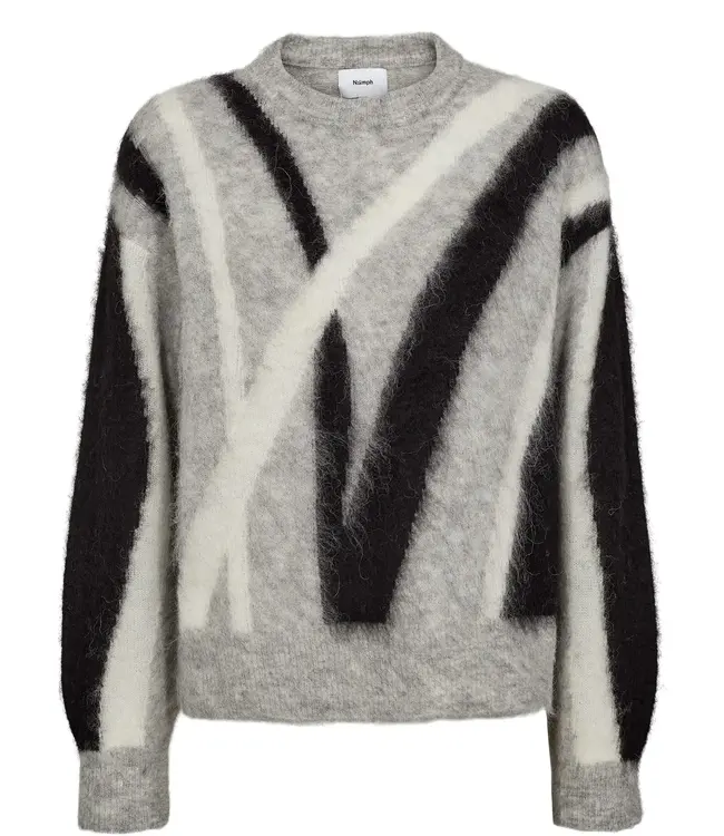 Suri brushed pattern pullover