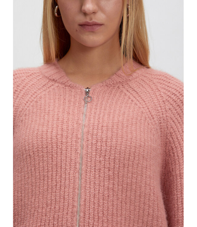 Rani bomber cardigan (cropped oversize)